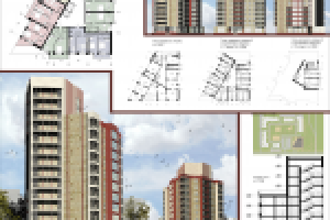 Секционный жилой дом