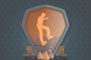 Плашка+логотип для школы роллеров Эдельвейс