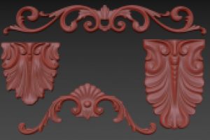 Резные элементы