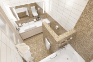 Интерьер ванной комнаты