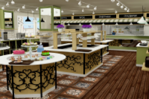 Дизайн проект - Буфет " Трикатель"