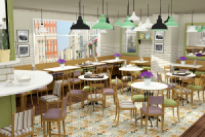 Дизайн проект - Буфет " Трикатель"