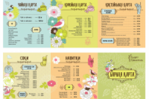 Фирменный стиль ( полиграфия ) - Буфет "Трикатель"