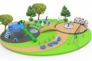 Дизайн проект Детская площадка