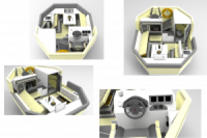 Дизайн проект - " Прогулочный катер"