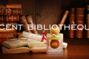 Коллаж для презентации Scent Bibliotheque