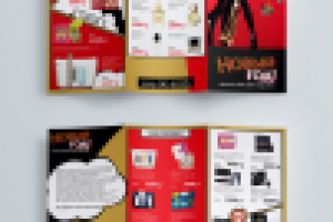 Буклет для новогодней акции