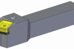 Иллюстрация - резец проходной сборный (схематично)