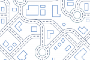 Бесшовный фон карта с дорогами