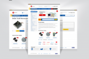 Дизайн интернет-каталога радиодеталей