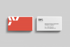 Визитка для компании ERS