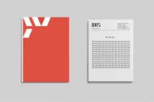 Папка и бланк для компании ERS