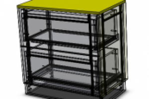 Solidworks мебель - полный конструктив с чертежами