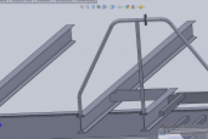 3d solidworks, NX металлоконструкции узлы