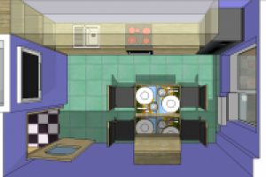 Планировка квартиры SketchUp