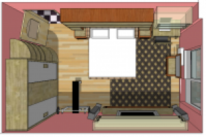 Планировка квартиры SketchUp