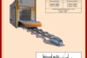 Электрическая печь для отпуска стали