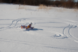 RC модель-аэросани "Метелица"