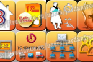 набор иконок категорий для сайта