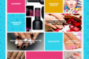 Сайт для студии маникюра