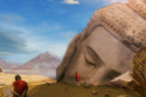 Будда в пустыне