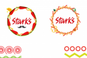 Вариант фирменного стиля Stark's