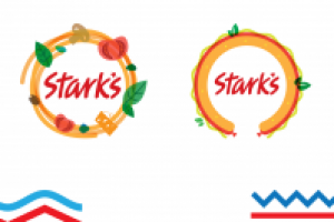 Вариант фирменного стиля Stark's