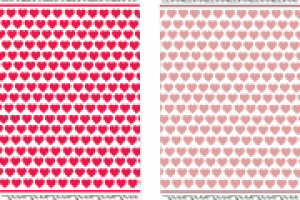 Дизайн полотенец к 14 февраля