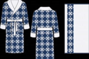 Дизайн Мужского халата+ полотенце