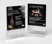 Jack Daniel's Table tent