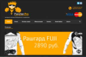 Интернет магазин бойцовского снаряжения