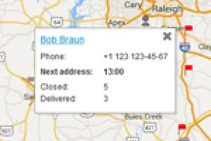 Блок-схемы сервиса по отслеживанию доставки заказов (2015)