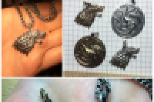 3д модель кулона