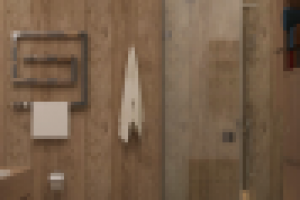 Дизайн проект загородного дома. Санузел.