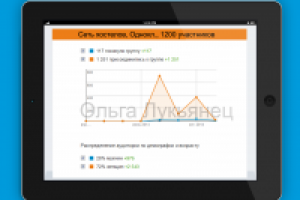 Сеть хостелов, Одноклассники, 1200 участников