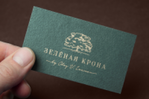 Логотип "Зеленая крона"