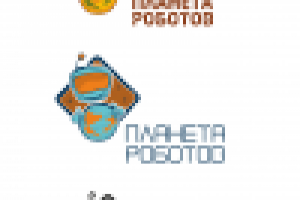 Вариант логотипа для компании "Планета Роботов"