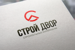 Дизайн логотипа для магазина "СтройДвор"