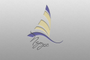 Дизайн логотипа хостел "Парус"