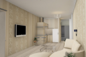 Дизайн квартиры студии 15 кв.м