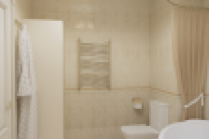 Классика в двухкомнатной квартире  в ЖК "М-Хаус"