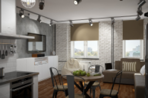 Лофт в двушке