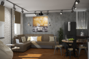 Лофт в двушке