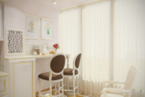 Лоджия на кухне