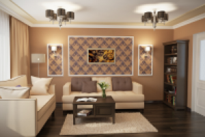 Интерьер гостиной