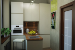 Кухня в сталинке