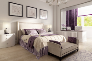 спальня в неоклассике