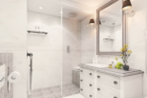 Ванная к классическом стиле