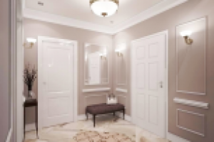 прихожая в классическом стиле