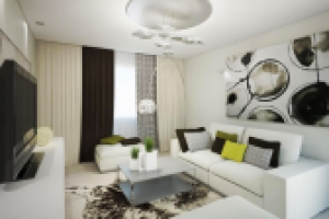 гостиная в экостиле